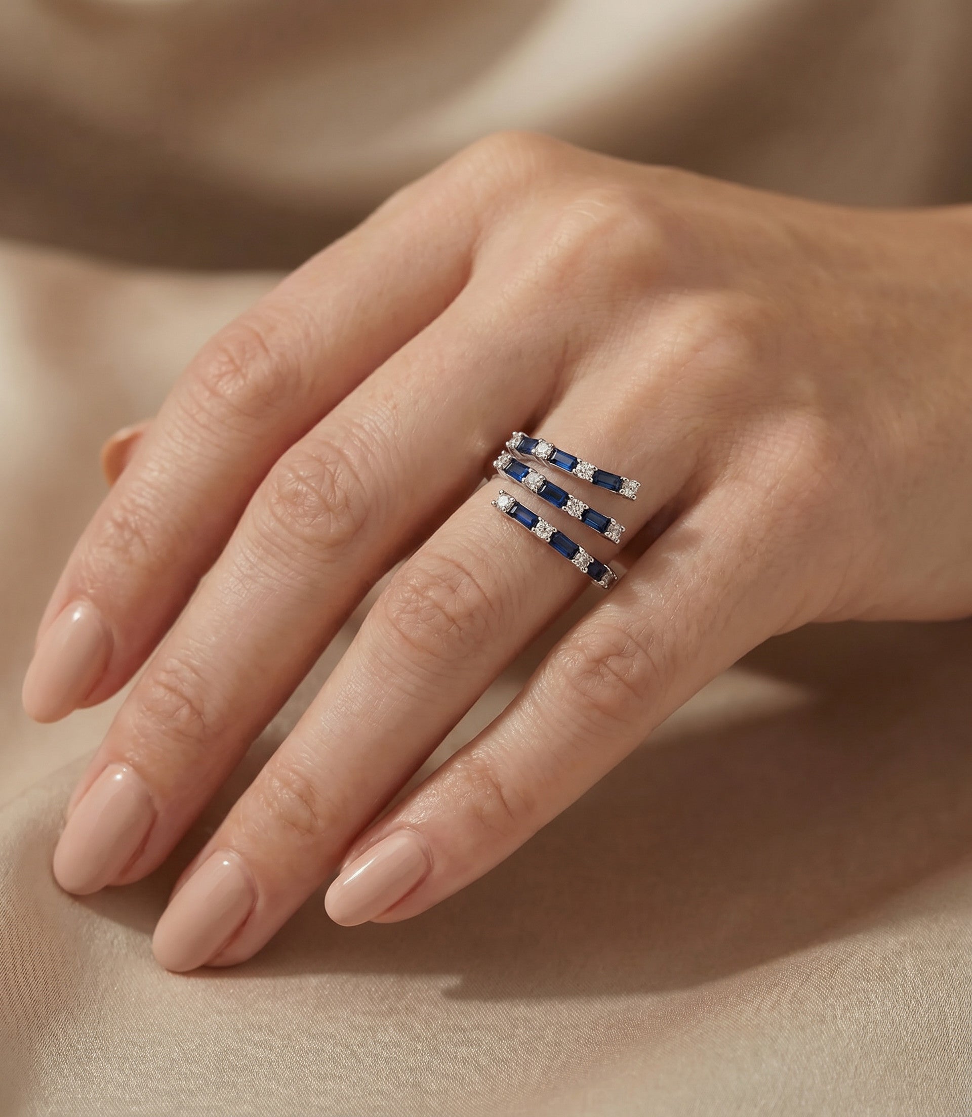 The Sapphire Wrap Around