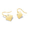 Solid 9ct Gold Time to Square Off Earrings