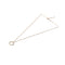Solid 9ct Gold Floating Square Pendant