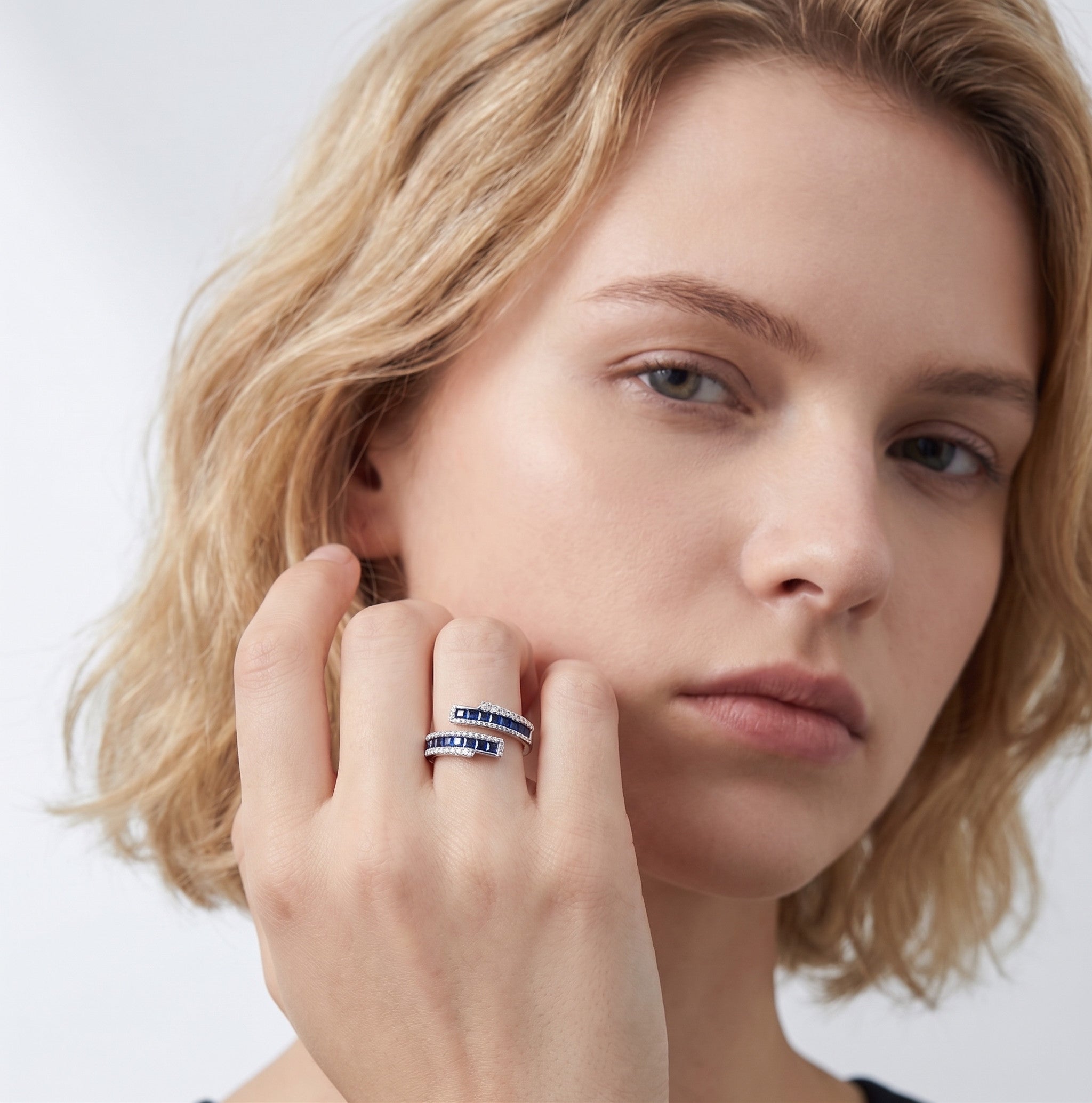 The Sapphire Wrap Around Ring