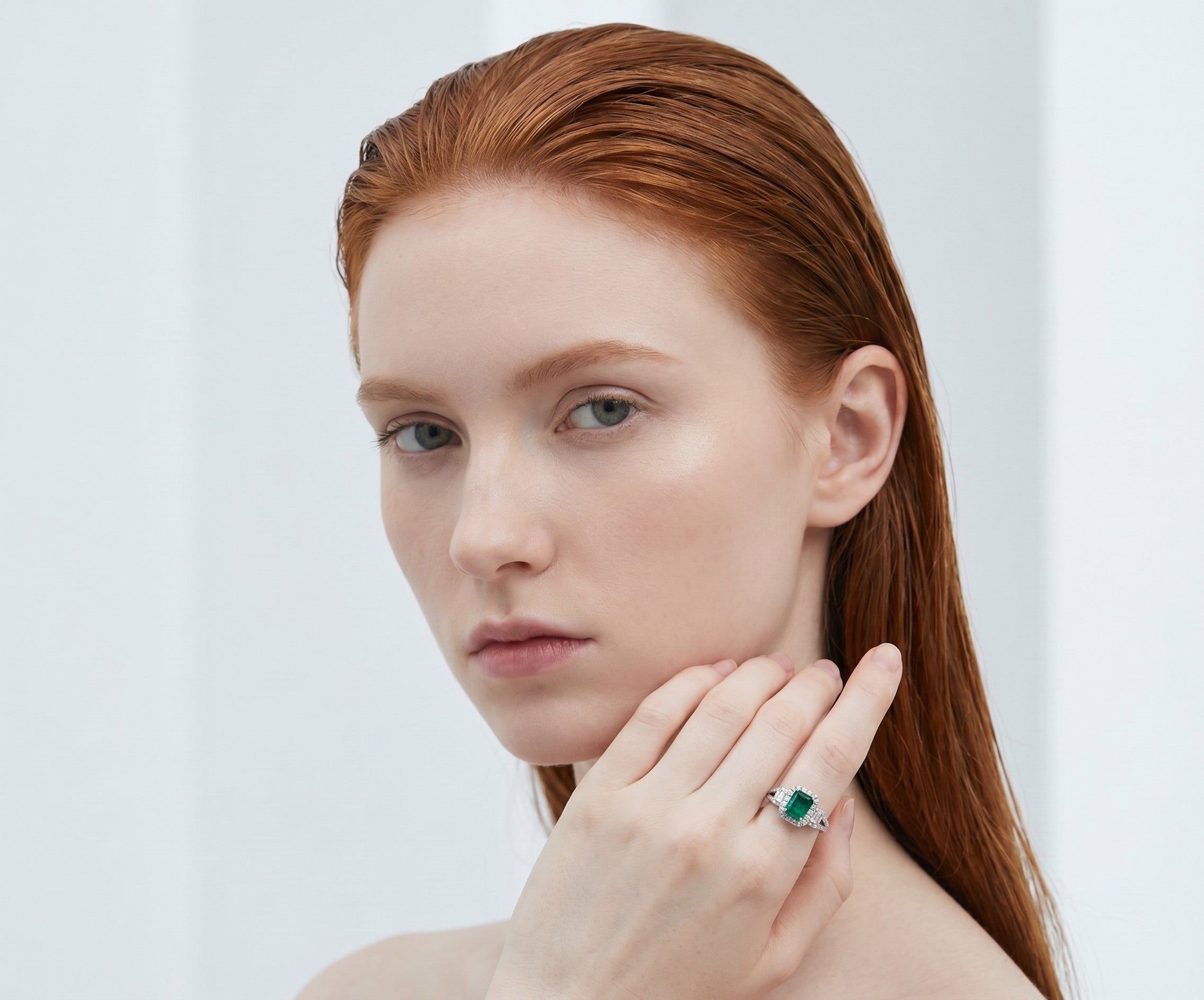The Emerald Isle Emerald Ring