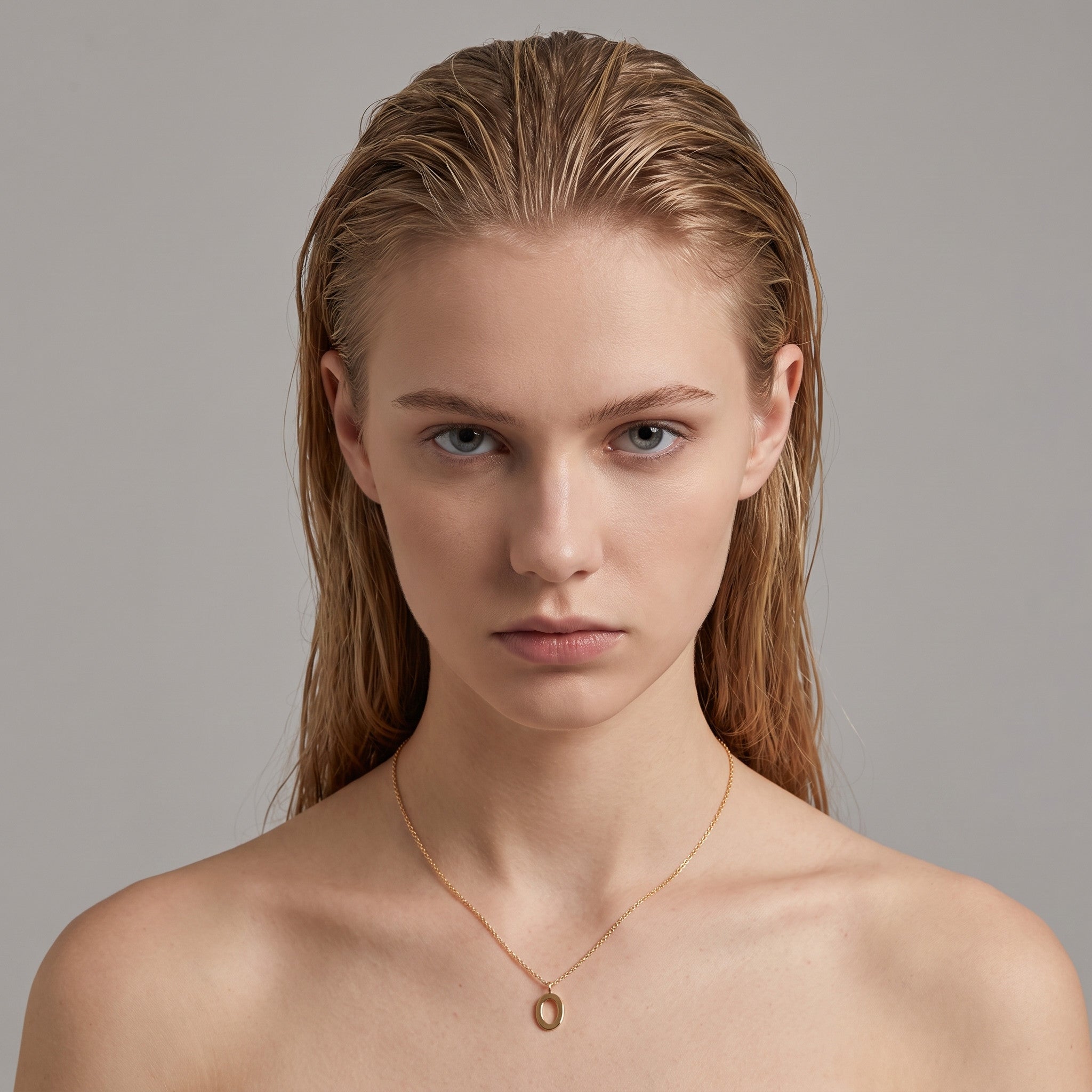 9ct Gold Obviously Oval Pendant