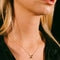 Solid 9ct Gold X Marks The Spot Necklace