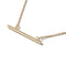 Solid Gold Bar Necklace