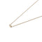 Solid 9ct Gold Oval Rubover Solitaire Necklace
