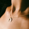 Solid 9ct Gold Torc Pendant