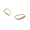 Solid 9ct Gold Get Hooked Earrings