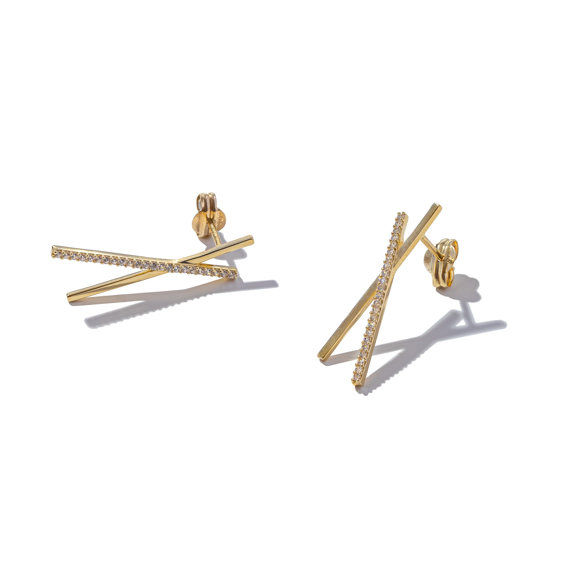 9ct Gold Hot Cross Drops