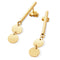 Solid 9ct Gold Shaping Up Earrings